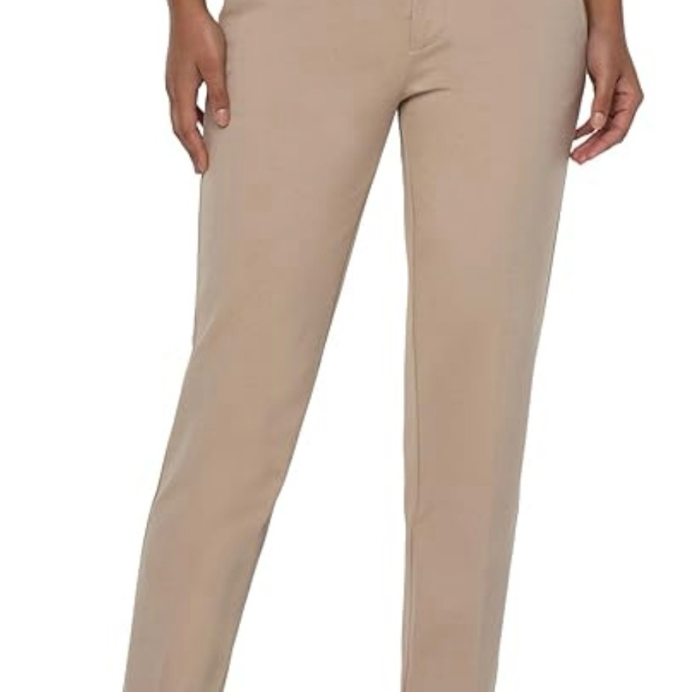 Liverpool Bobbie Trouser in Teak Ash color women’s Pants